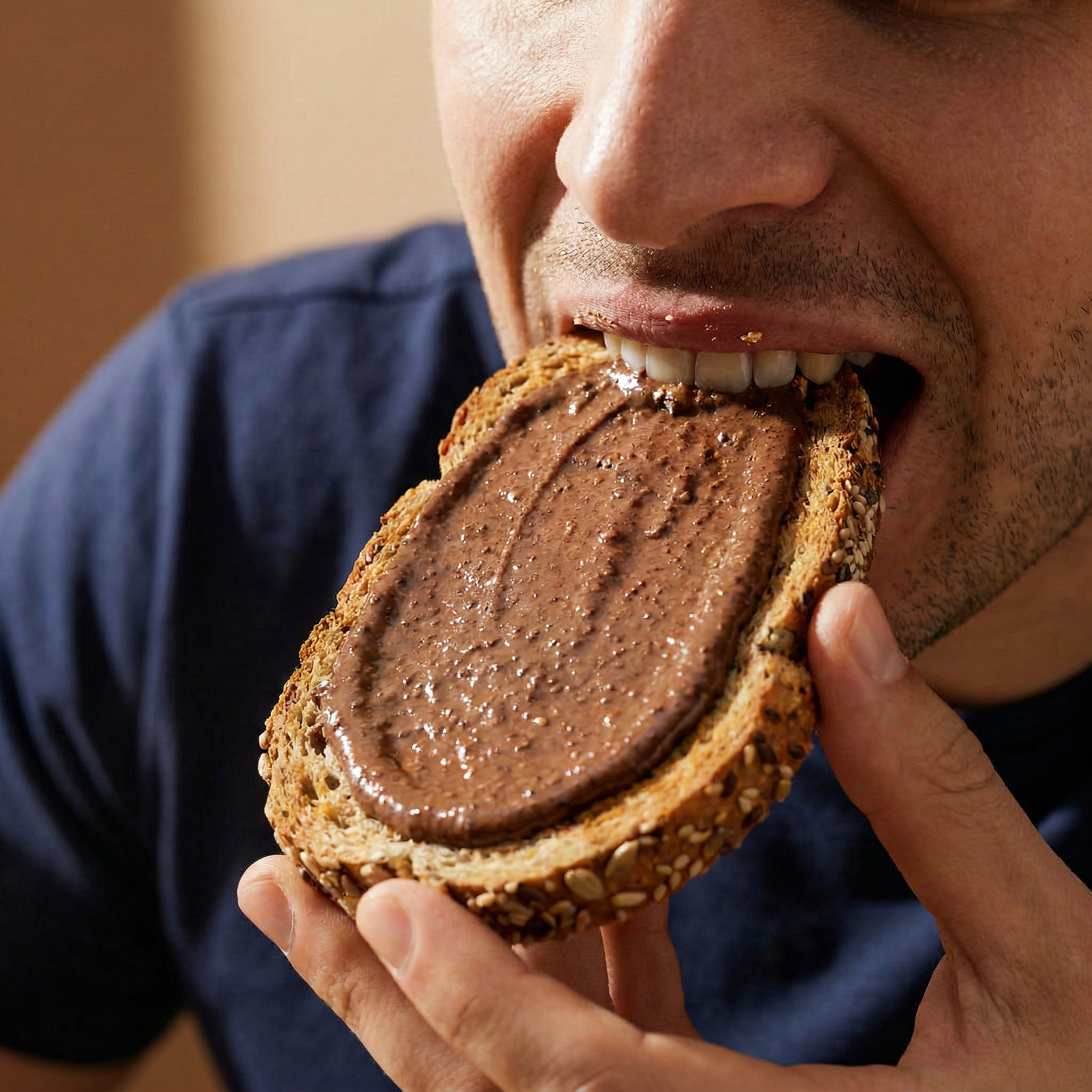 Crema de cacao, avellana y dátil